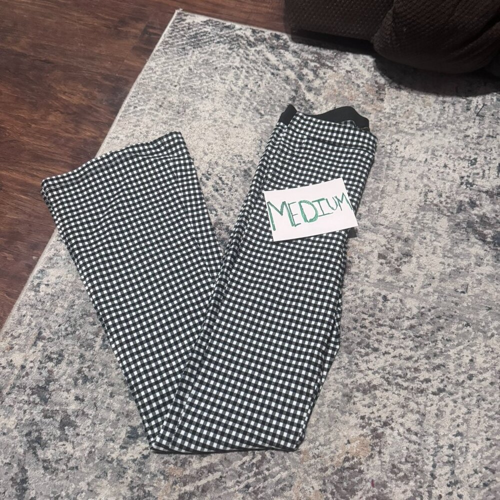 Checked Pants - image 1